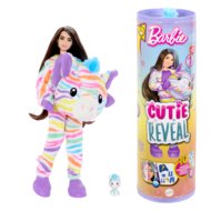 BARBIE Cutie Reveal lelle krāsu sapnis zebra, HRK39