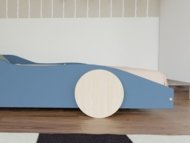 BENLEMI bērnu gulta-auto DRIFTY, 80x160 cm., Orange/Black, JP-0061/80X160-ORA