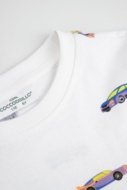 COCCODRILLO t-krekls ar īsam piedurknēm, balti, WC6143206HBK-001-122, 122 izmērs