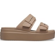 CROCS sandales BROOKLYN BUCKLE LOW smilšu krāsa, 207431-2Q9 42,5 izmērs