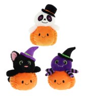 KEEL TOYS plīša ķirbja briesmonītis, EH3884, 14 cm, dažādi