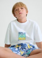 MAYORAL t-krekls ar īsam piedurknēm, white lemo, 6.036-29, 140 cm