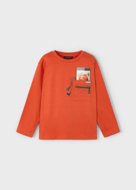 MAYORAL t-krekls ar garām piedurknēm, orange, 4.078-88, 10 cm