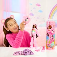 BARBIE lelle ar melniem matiem Cutie Reveal Care Bears Series - Cheer Bear, JCN95
