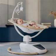 LIONELO šūpuļkrēsls OLIVIA, Beige natural