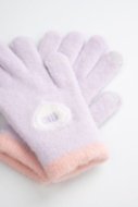 COCCODRILLO cimdi ACCESSORIES WINTER GIRL, violeta, ZC5360310AWG-016-L, L cm