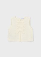 MAYORAL blūze bez piedurknēm, bone, 3.024-26, 98  cm