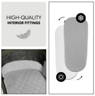 HAUCK universāls ratiņi COMFORT N CARE SET, Olive, 165546