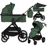 LIONELO ratiņi LAYLA 2in1, Green forest, LO-LAYLA 2IN1