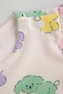 COCCODRILLO smilšu tārtiņš HAPPY PUPPY GIRL NEWBORN, krēmveida, ZC5112105HGN-002-062, 62 cm