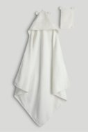 MOTHERCARE dvielis un sūklis, krēmveida, AV39301, 100x100 cm