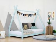 BENLEMI tipi formas bērnu gulta NAKANA, 90x180 cm., Light blue, DO-0002/90X180-SVM