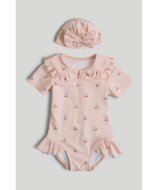 MOTHERCARE peldkostīms un cepure, AX28101, 80 cm