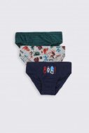 COCCODRILLO biksītes PANTS, multicoloured, 3gab., ZC2409307PAN-022-140, 140cm