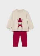 MAYORAL bikses, red, 2.595-80