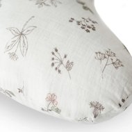 CEBA barošanas spilvens HUGGY, Basic Muslin Small Twigs, W-709-000-829