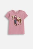COCCODRILLO t-krekls EVERYDAY GIRL A, rozā, cm