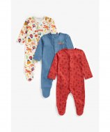 MOTHERCARE zīdaiņu kombinezons, 3 gab., ZA015