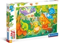 CLEMENTONI puzle Maxi Noli Dinos Happy Oasis, 24 gab., 28524