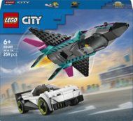 60489 LEGO® City Reaktīvā lidmašīna pret auto