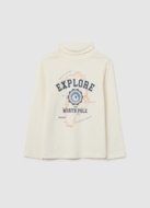 OVS t-krekls ar garām piedurknēm un augsto apkakli, cm, 002491079