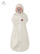 MIMINU guļammaiss un cepurīte zīdainim TEDDY 2in1, 0-3 m., TOG 0,5-1, Beige