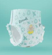 RASCALS peldbikses-autiņbiksītes COCOMELON, S izmērs, 6-11 kg., 16 gab., 93717