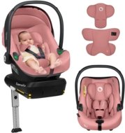 LIONELO autokrēsls ar ISOFIX pamatni ASTRID I-SIZE, Pink coral, 40-87 cm.