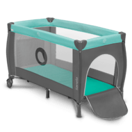 LIONELO gultiņa-manēža SVEN PLUS, Turquoise/Grey, LO-SVEN PLUS