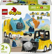 10475 LEGO® DUPLO® Town “Trīs vienā” Celtnieku transportlīdzekļi