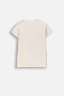 COCCODRILLO t-krekls ar īsam piedurknēm, krēmkrāsa, WC6143202FGK-003-110