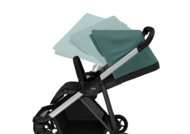 THULE SHINE ratiņi , mallard green on aluminum, 11400201