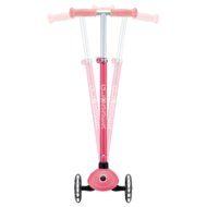 GLOBBER skrejritenis Primo Plus Glow Lights, koraļļu rozā, 443-110