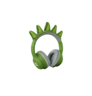 KIDYWOLF bezvadu bērnu austiņas ar maināmām dinozauru radzēm, KIDYEARS-BT-DIN