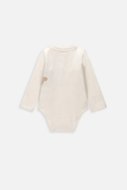 COCCODRILLO bodijs NATURE NEWBORN, ecru, WC4112102NAN-003-0