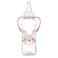 CANPOL BABIES pudele ar rokturiem CUTE ANIMALS, 250 ml, 11/845_pin