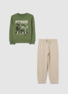 OVS džemperis + bikses, 122 cm, 002476947