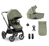 HAUCK universāls ratiņi COMFORT N CARE SET, Olive, 165546