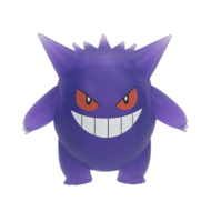 POKEMON caurspīdīga Gengar darbības figūriņa, PKW2741