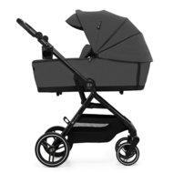 KINDERKRAFT universāls ratiņi YOXI 3in1, moonlight grey, KSYOXI00GRY3000