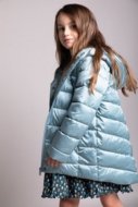 COCCODRILLO jakete OUTERWEAR GIRL KIDS, zaļš, cm