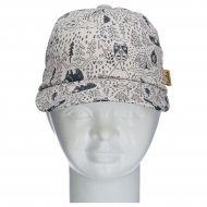 TUTU cepure ar nagu, bēša/melna, 3-006577, 52/56 cm