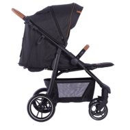 BABYTROLD ratiņi MALAGA, Black, 13-51SN