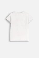 COCCODRILLO t-krekls EVERYDAY GIRL A, balta, ZC5143227VGA-001-110, 110 cm