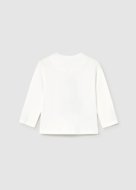 MAYORAL t-krekls ar garām piedurknēm, cream, 2.070-65