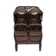 BABYTROLD sporta ratiņi dvīņiem OS2, Chocolate, 13-82BRO