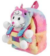 PERLETTI mugursoma ar noņemamu plīša rotaļlietu Kawaii Unicorn, 13089