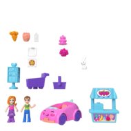 POLLY POCKET komplekts zemeņu piena veikals, HRD45