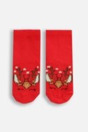 COCCODRILLO zeķes, sarkani, ZC5382202MER-009-019, 19-22 cm