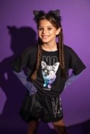 COCCODRILLO bikses CRAFT PUNK GIRL JUNIOR, melns, ZC5119401CGJ-021-134, 134 cm